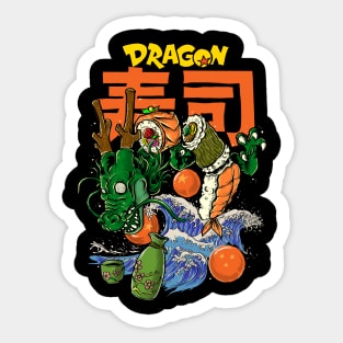 Dragon Sushi Kanagawa Sticker